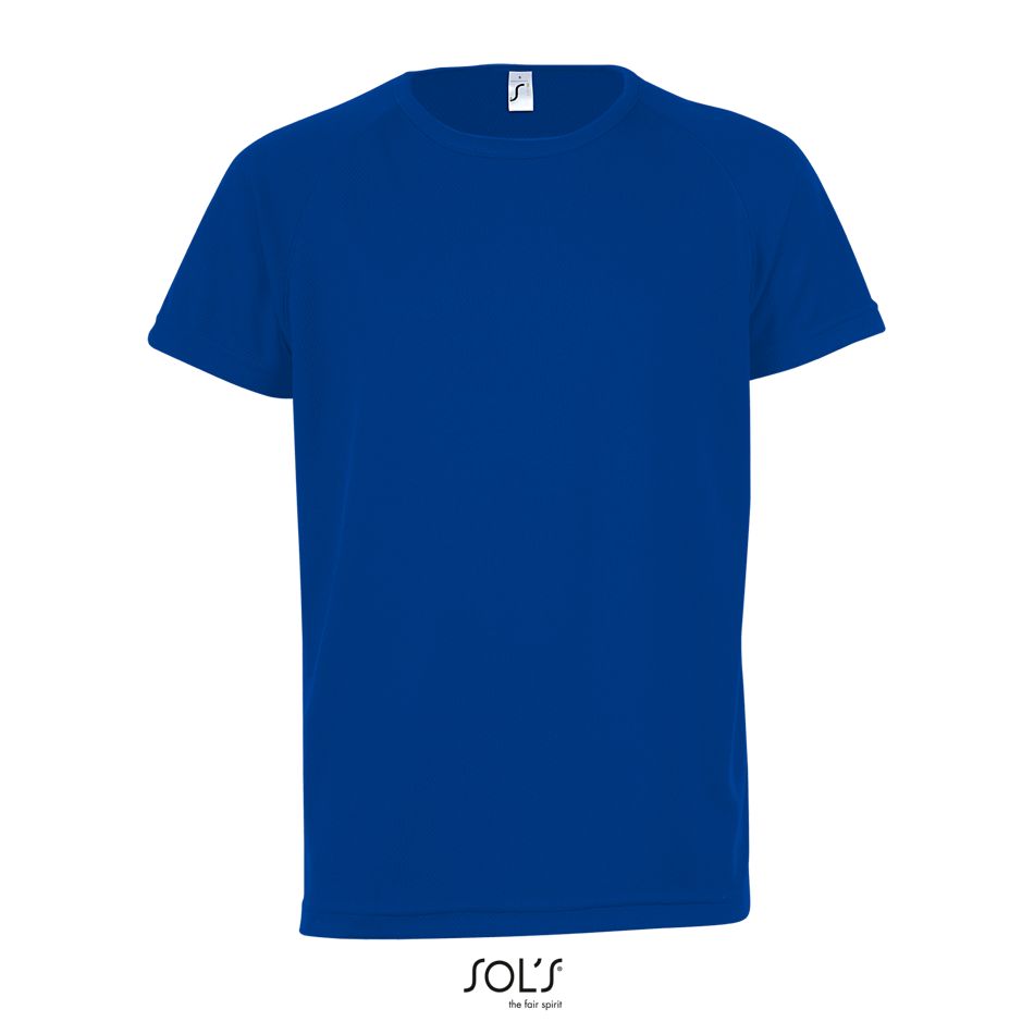 Camiseta Niños Mangas Raglán SOL'S SPORTY KIDS AZUL ROYAL