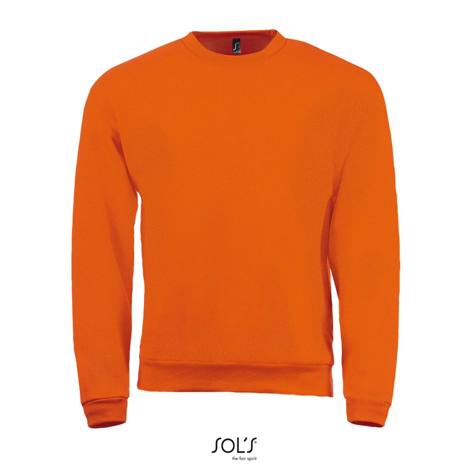 Sudadera De Hombre De Cuello Redondo SOL'S SPIDER NARANJA