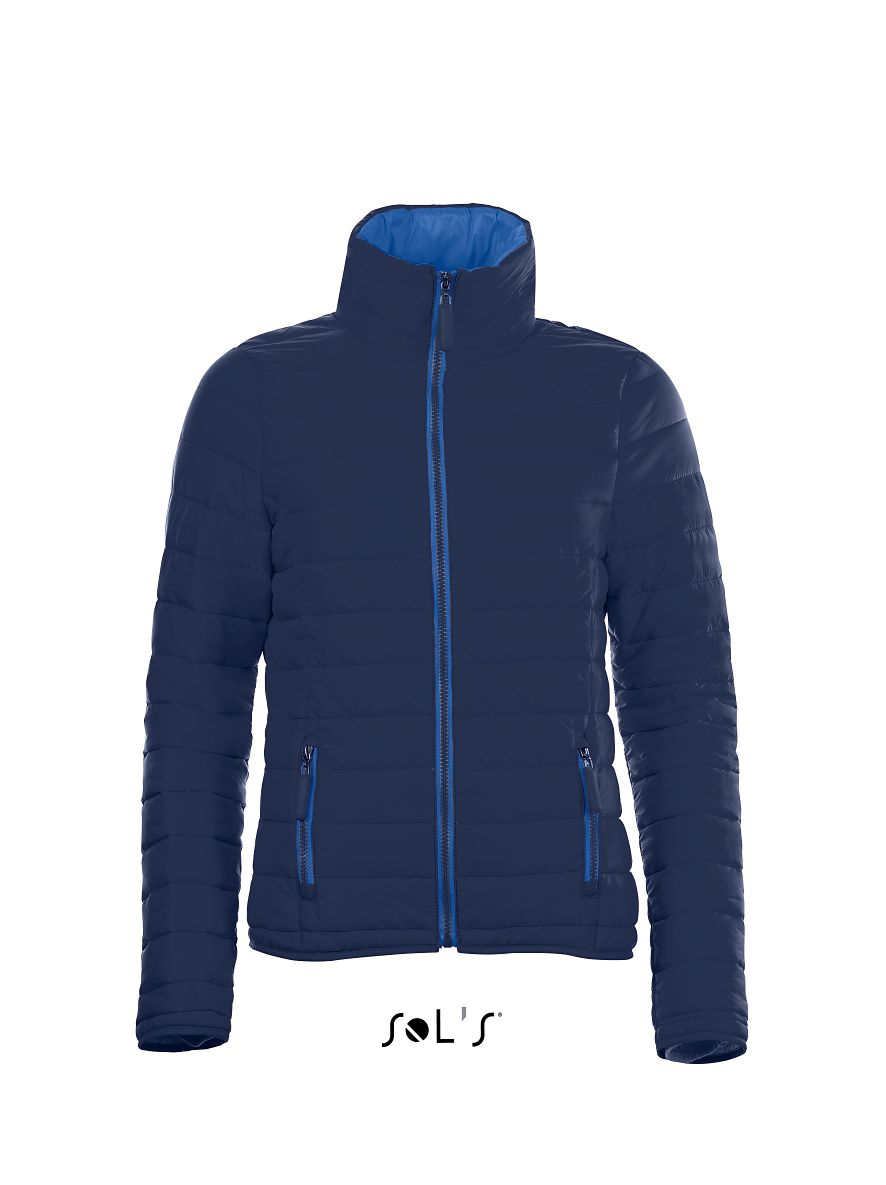 Chaqueta Mujer Acolchada Ligera SOL'S RIDE WOMEN AZUL MARINO