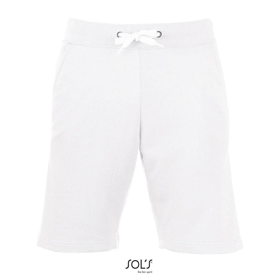 Pantalones Cortos Hombre SOL'S JUNE BLANCO