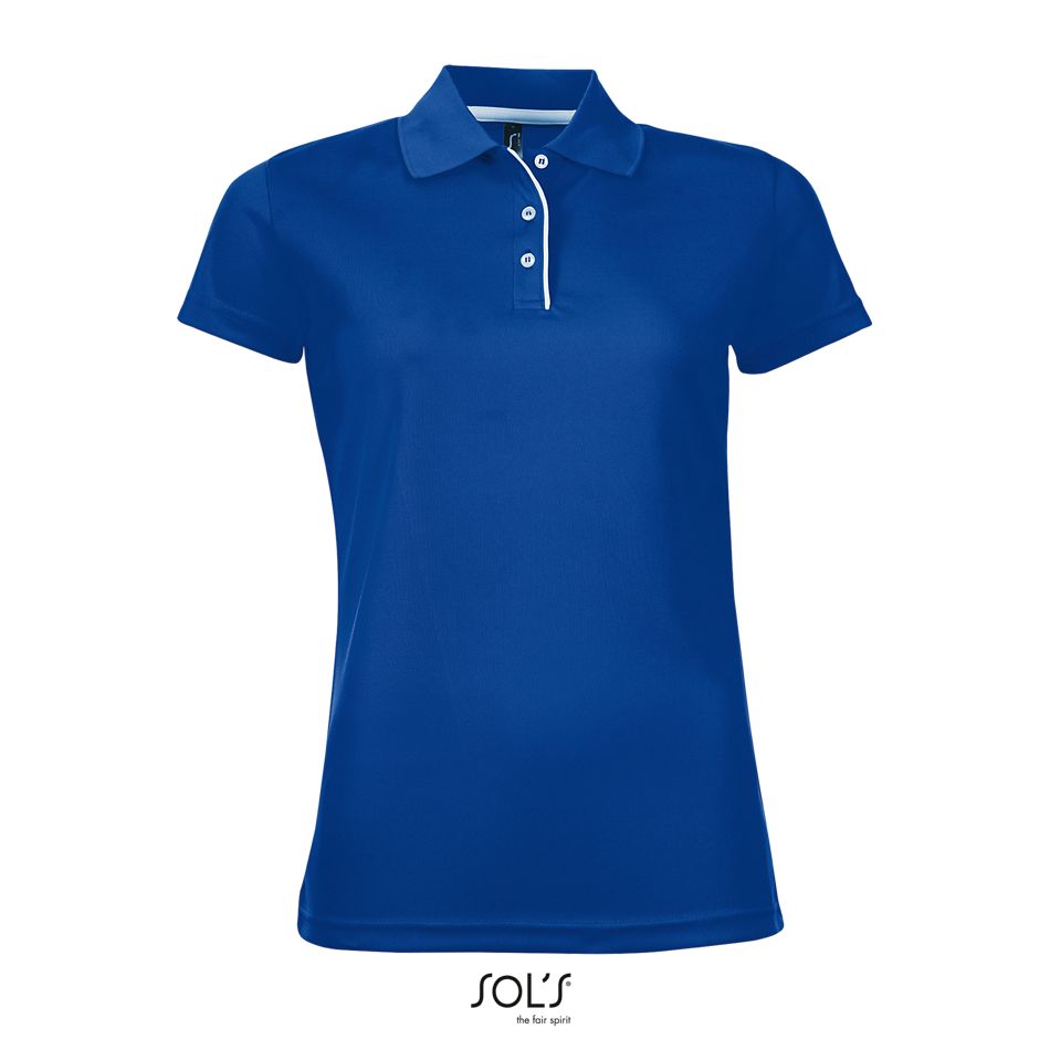 Polo De Deporte Para Mujer SOL'S PERFORMER WOMEN AZUL ROYAL