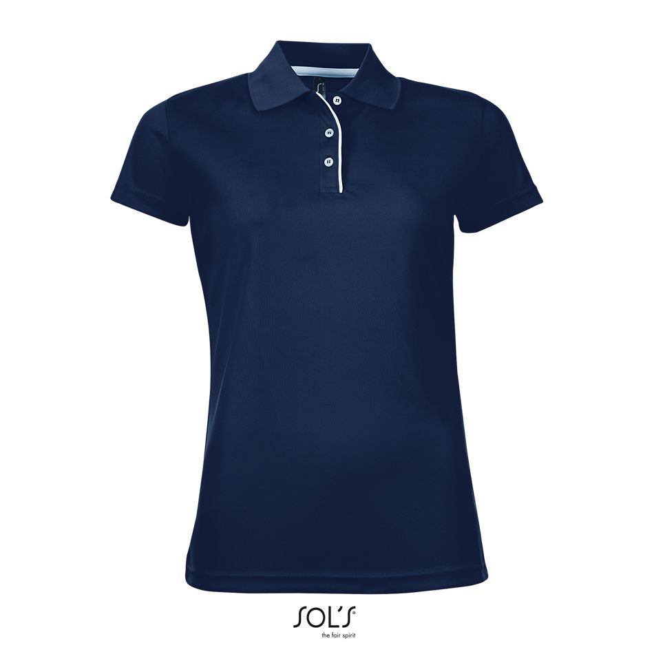 Polo De Deporte Para Mujer SOL'S PERFORMER WOMEN FRENCH MARINO