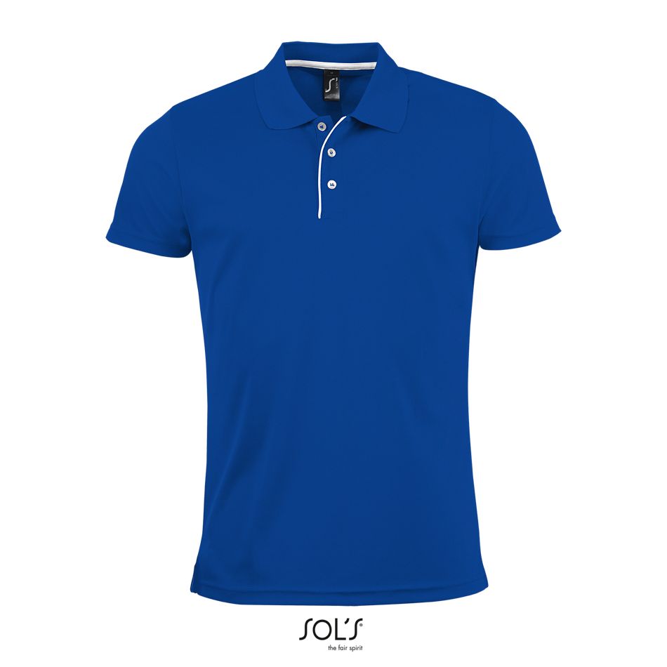 Polo De Deporte Para Hombre SOL'S PERFORMER MEN AZUL ROYAL