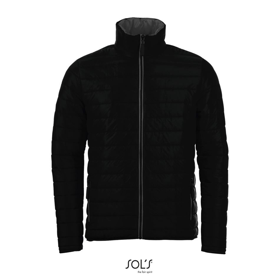 Chaqueta De Hombre Acolchada Ligera SOL'S RIDE MEN NEGRO