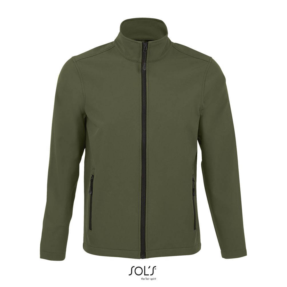 Softshell Con Cremallera Para Hombre SOL'S RACE MEN ARMY