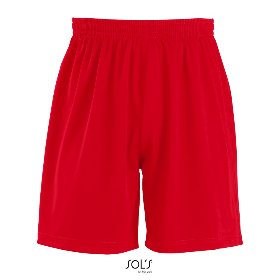 Pantalones Cortos Básicos De Adulto SOL'S SAN SIRO 2 ROJO