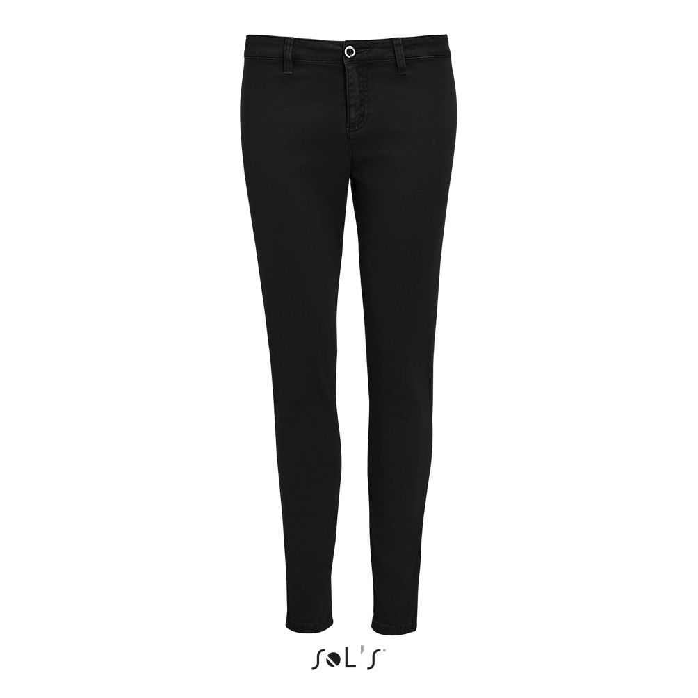 Pantalón Mujer 7/8 SOL'S JULES WOMEN NEGRO