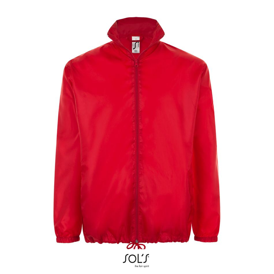 Cortaviento Unisex Hidrófugo SOL'S SHIFT ROJO