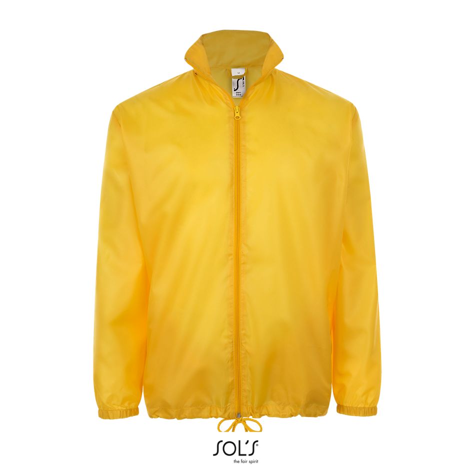 Cortaviento Unisex Hidrófugo SOL'S SHIFT AMARILLO