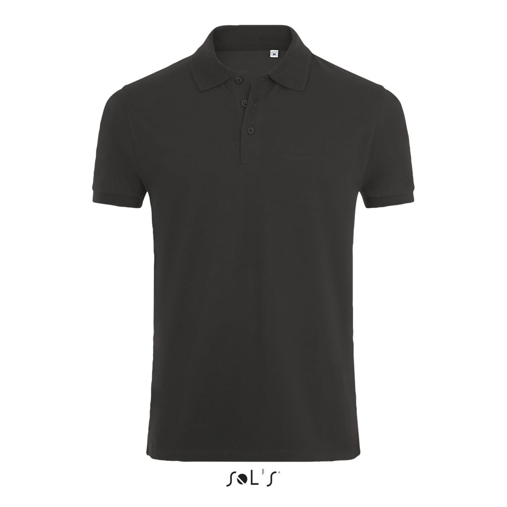 Polo Algodón - Elastano Para Hombre SOL'S PHOENIX MEN Antracita mezcla