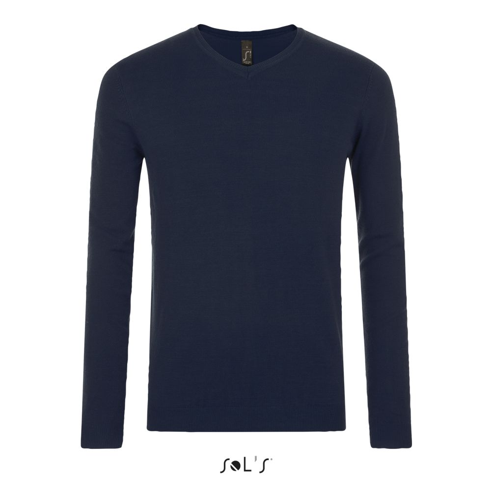 Jersey De Cuello Pico Para Hombre SOL'S GLORY MEN FRENCH MARINO