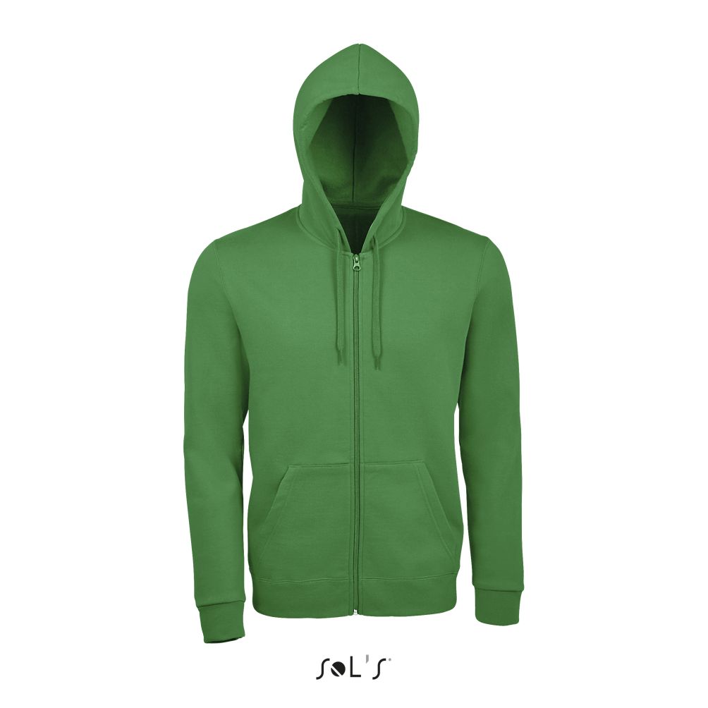 Sudadera Con Cremallera Unisex SOL'S STONE VERDE PRADERA