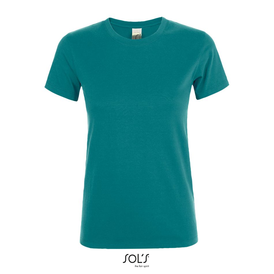 Camiseta De Mujer Cuello Redondo SOL'S REGENT WOMEN AZUL DUCK