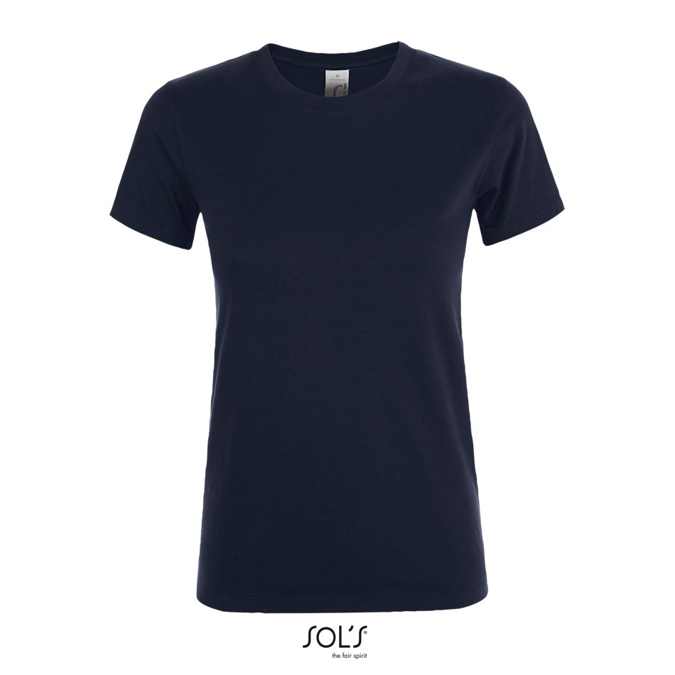 Camiseta De Mujer Cuello Redondo SOL'S REGENT WOMEN FRENCH MARINO