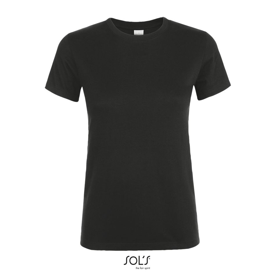 Camiseta De Mujer Cuello Redondo SOL'S REGENT WOMEN GRIS OSCURO