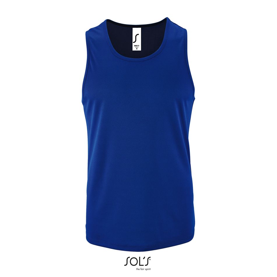 Camiseta De Tirantes De Deporte De Hombre SOL'S SPORTY TT MEN AZUL ROYAL