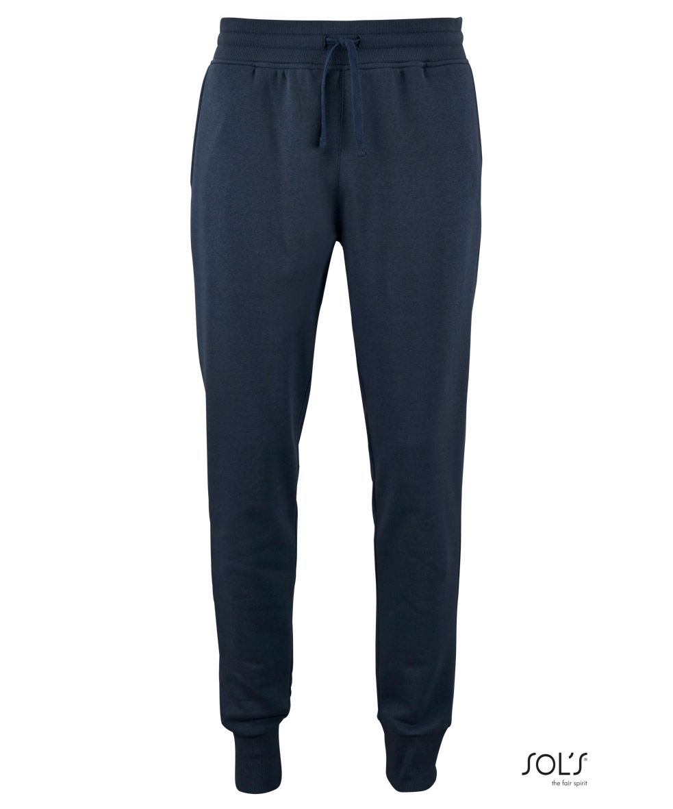 Pantalones De Jogging De Hombre Con Corte Ajustado SOL'S JAKE MEN FRENCH MARINO