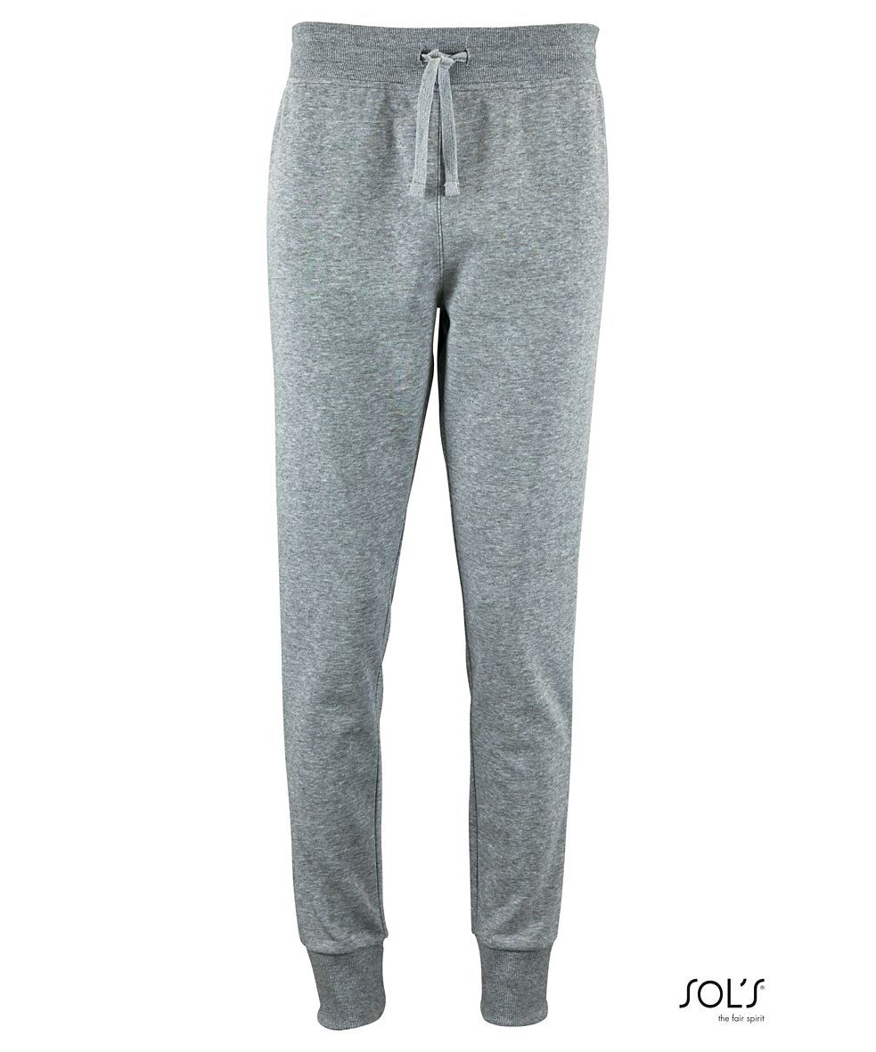 Pantalones De Jogging De Mujer Con Corte Ajustado SOL'S JAKE WOMEN GRIS MEZCLA