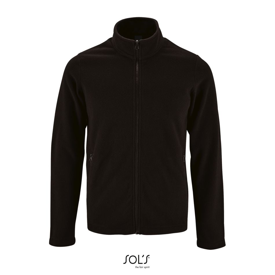 Chaqueta Polar Lisa De Hombre SOL'S NORMAN MEN NEGRO