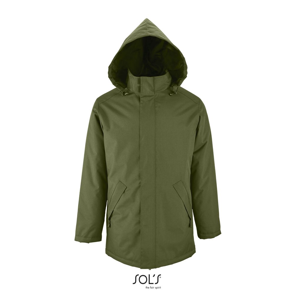 Chaqueta Unisex Con Forro Acolchado SOL'S ROBYN VERDE BOSQUE