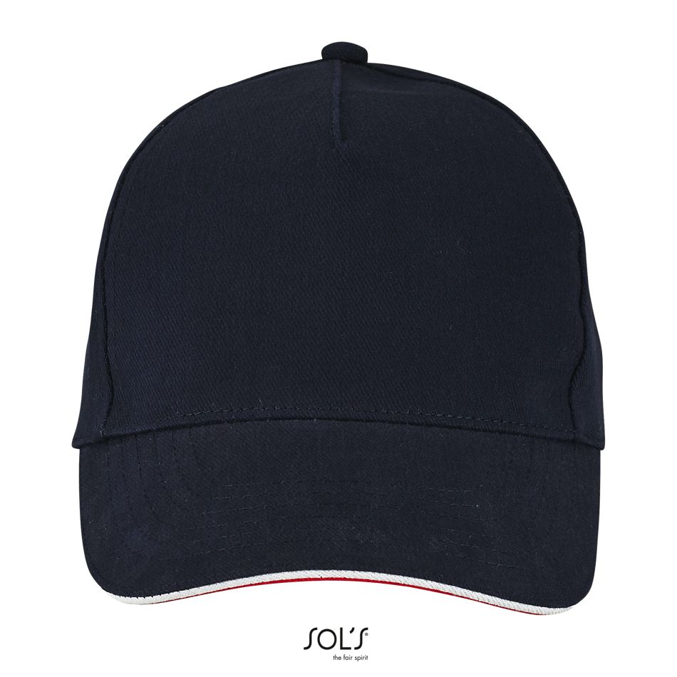 Gorra Tricolor Unisex SOL'S LONGCHAMP FRENCH MARINO