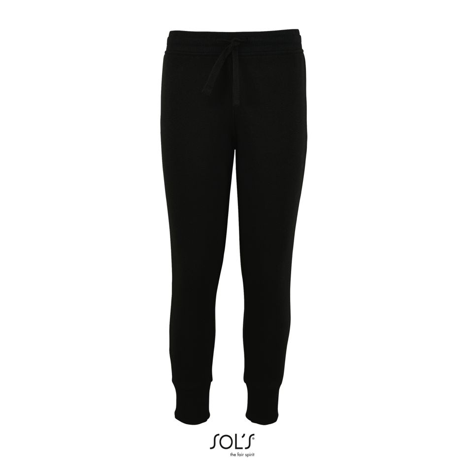 Pantalones De Jogging De Niño Con Corte Ajustado SOL'S JAKE KIDS NEGRO