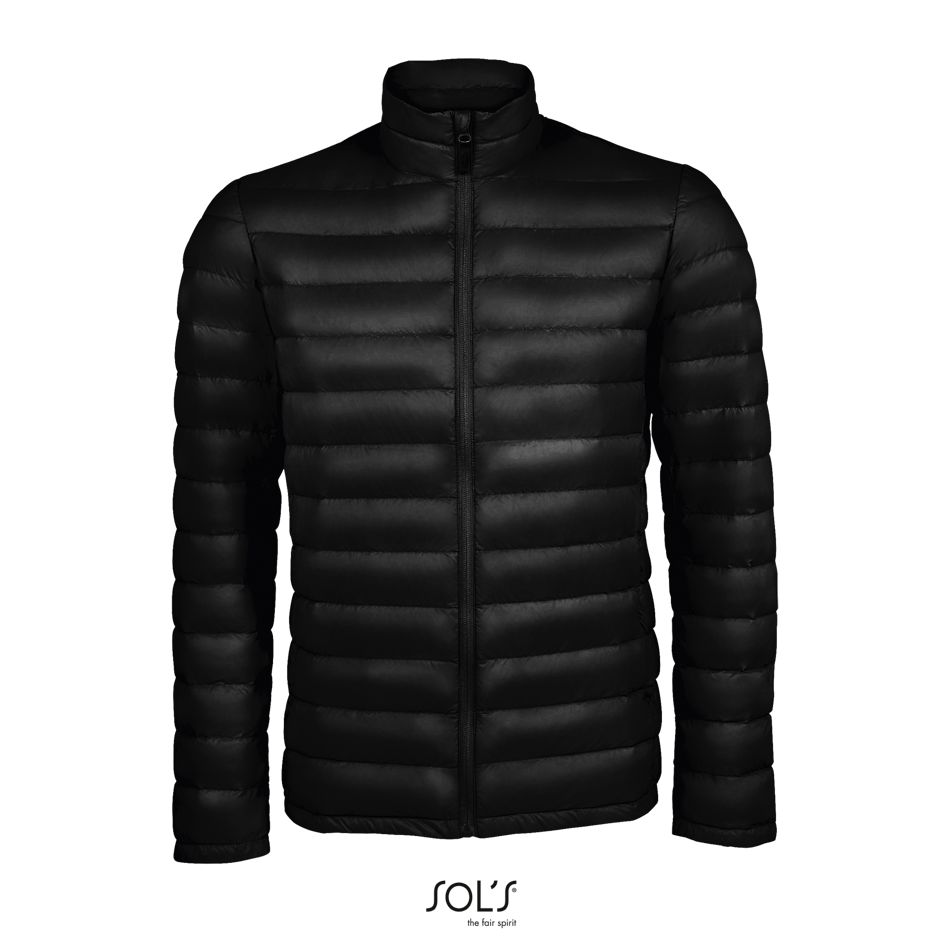 Chaqueta Ligera Para Hombre SOL'S WILSON MEN NEGRO