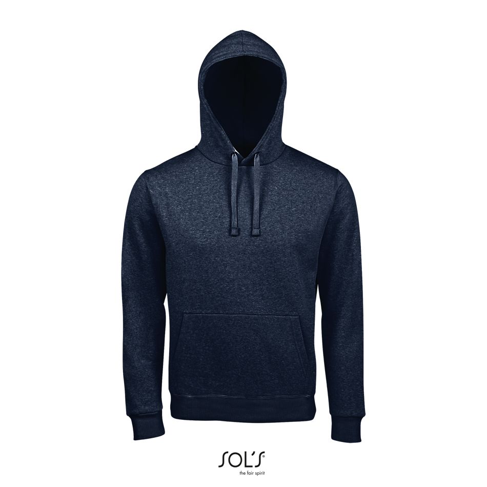 Sudadera Con Capucha SOL'S SPENCER Denim jaspeado