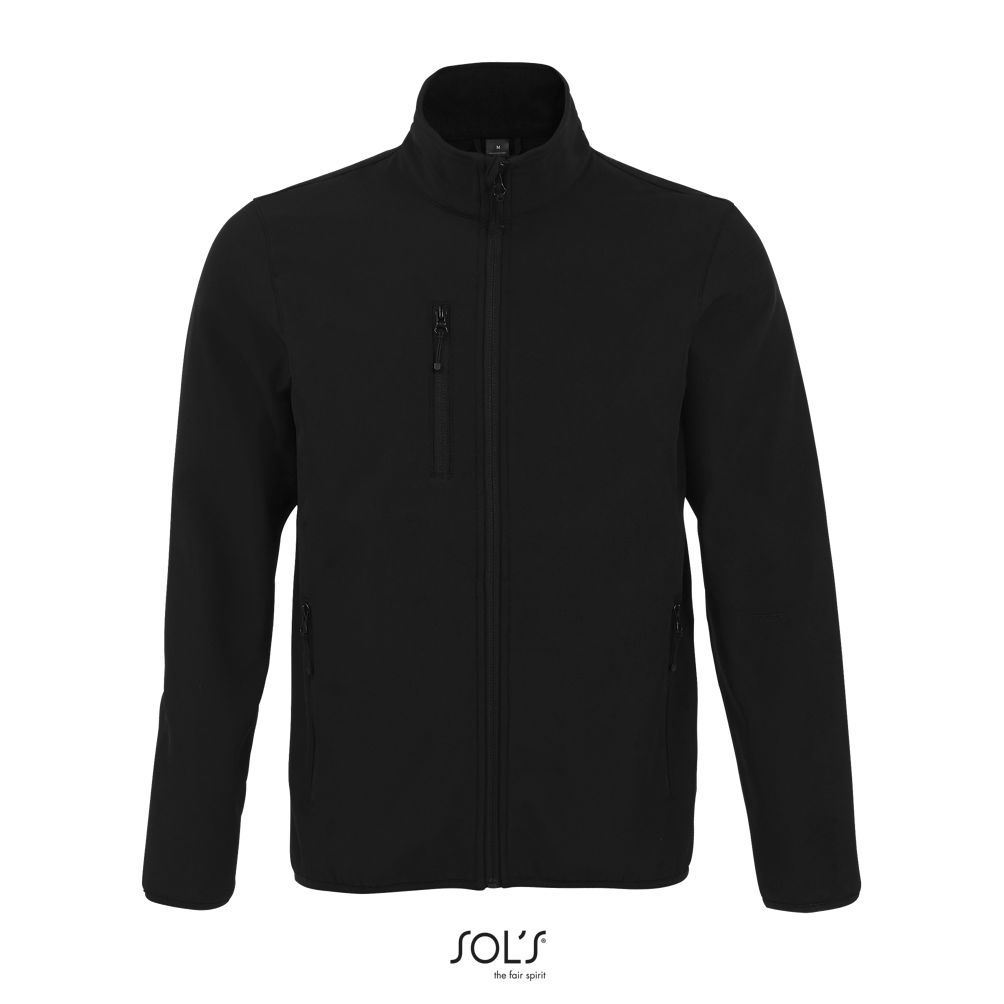 Chaqueta Softshell De Hombre Con Cremallera SOL'S RADIAN MEN NEGRO