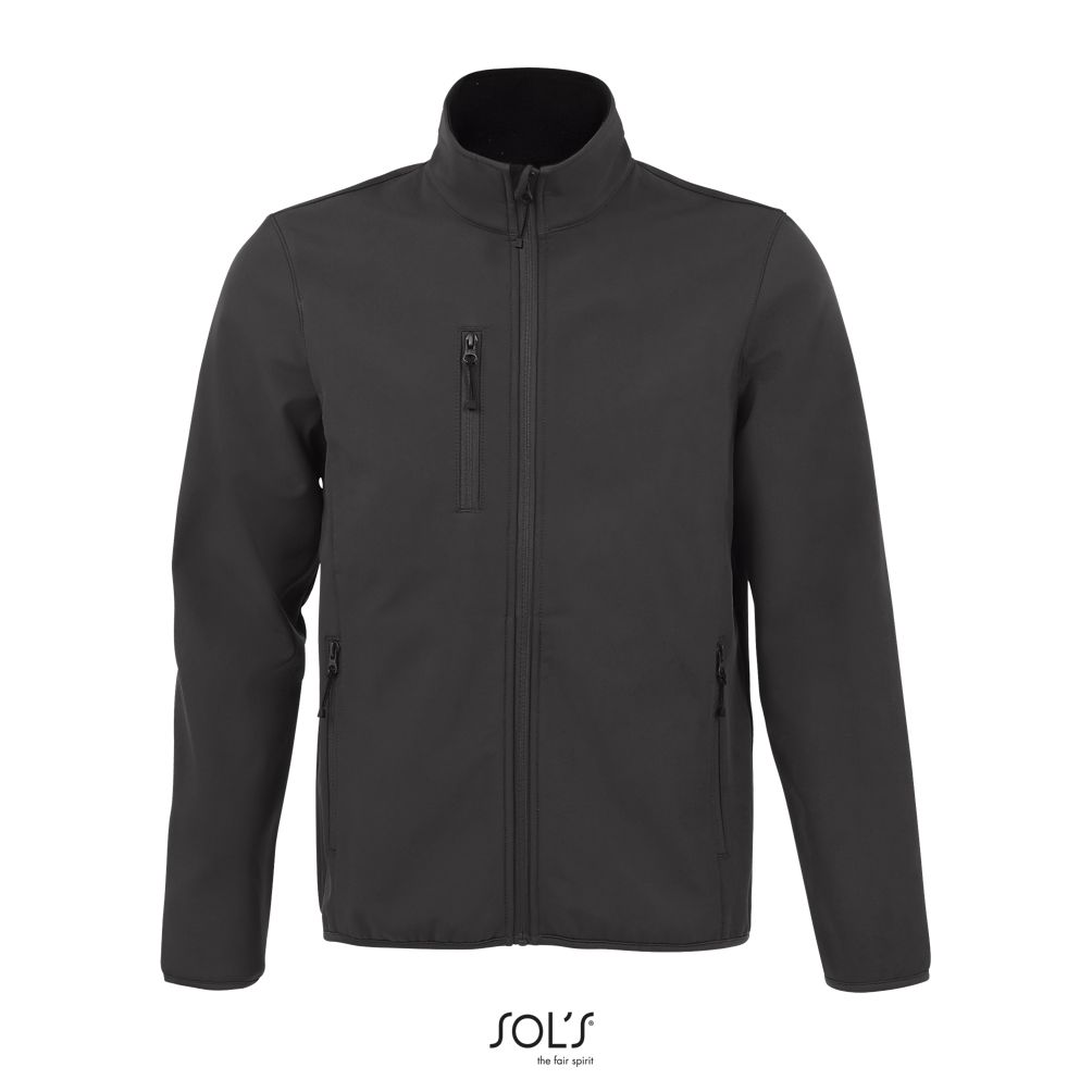 Chaqueta Softshell De Hombre Con Cremallera SOL'S RADIAN MEN ANTRACITA