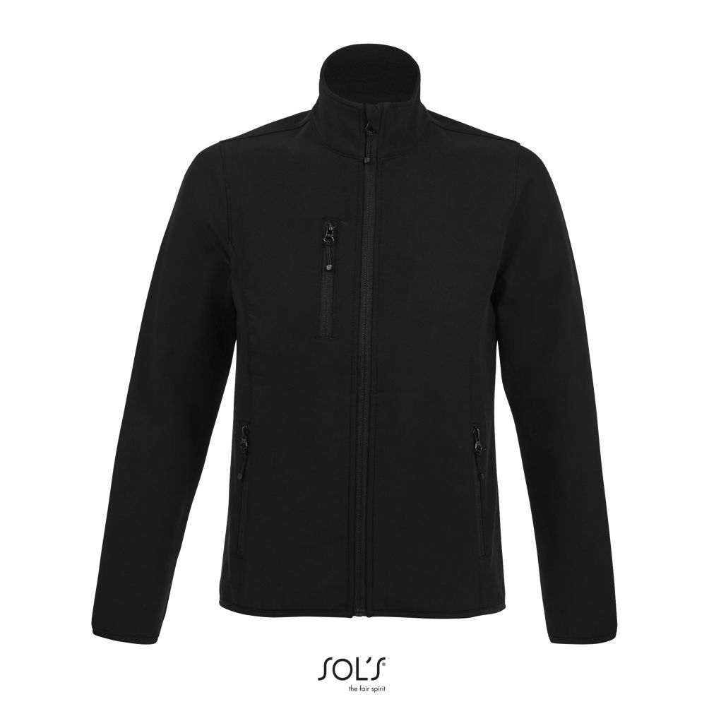 Softshell Con Cremallera Para Mujer SOL'S RADIAN WOMEN NEGRO