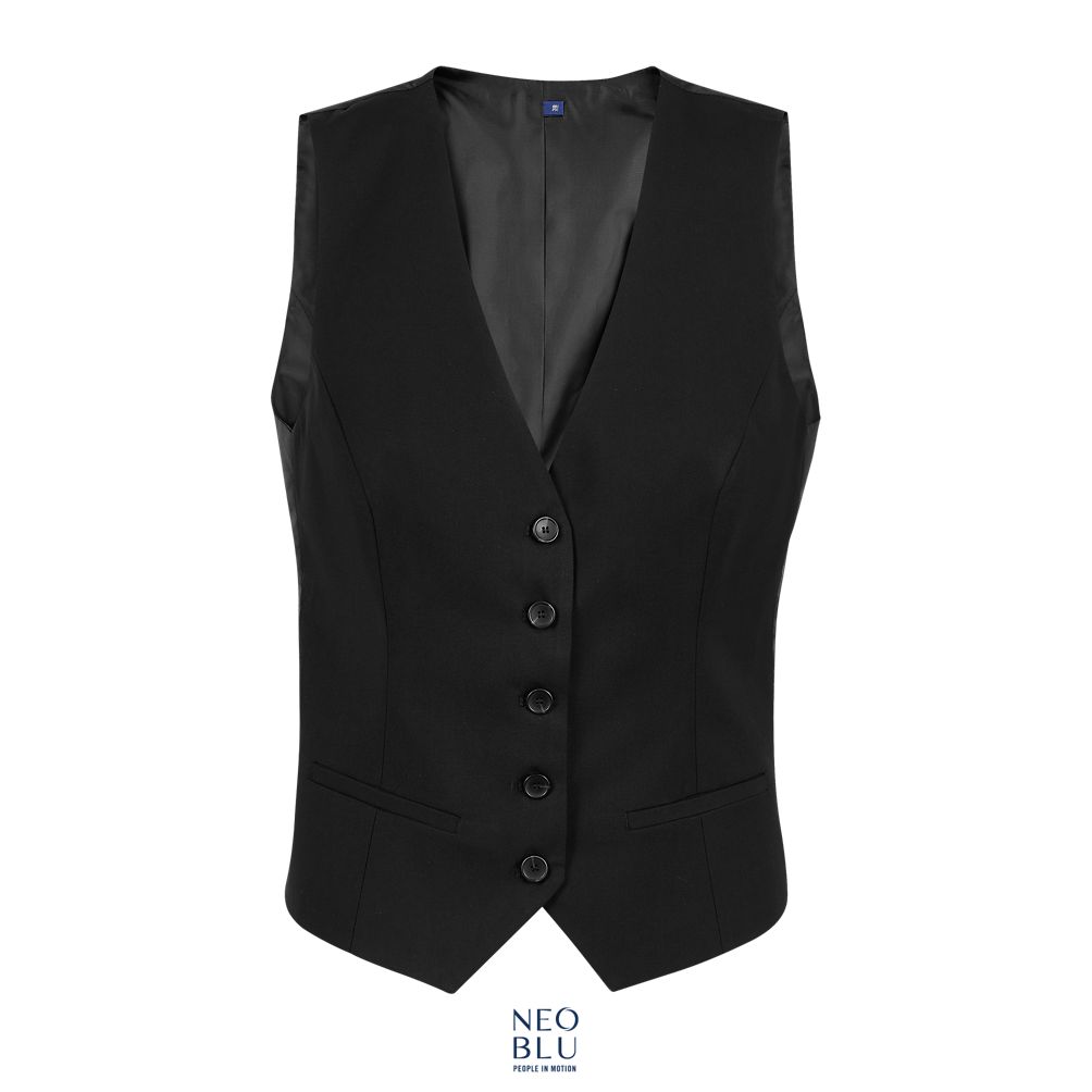 Chaleco De Traje Mujer NEOBLU MAX WOMEN NEGRO PROFUNDO