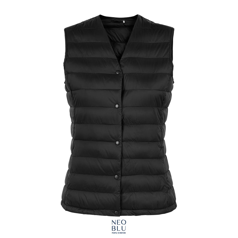 Chaleco Acolchado Ligero Mujer NEOBLU ARTHUR WOMEN NEGRO PROFUNDO