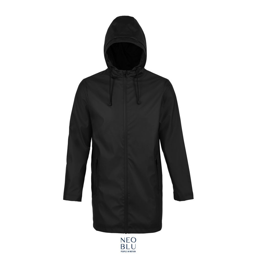 Chaqueta Encerada Impermeable Hombre NEOBLU ANTOINE MEN NEGRO PROFUNDO