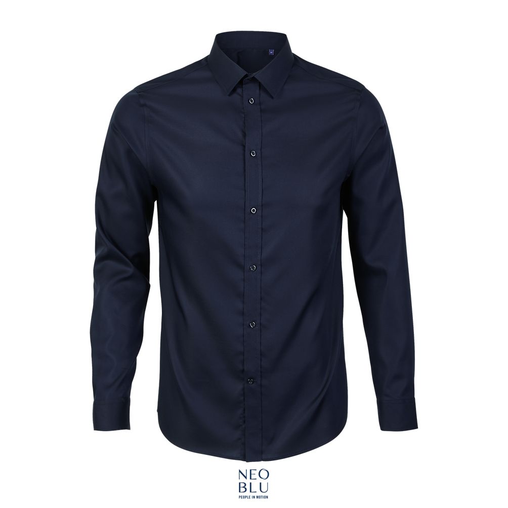 Camisa Hombre Sin Planchado NEOBLU BLAISE MEN Noche