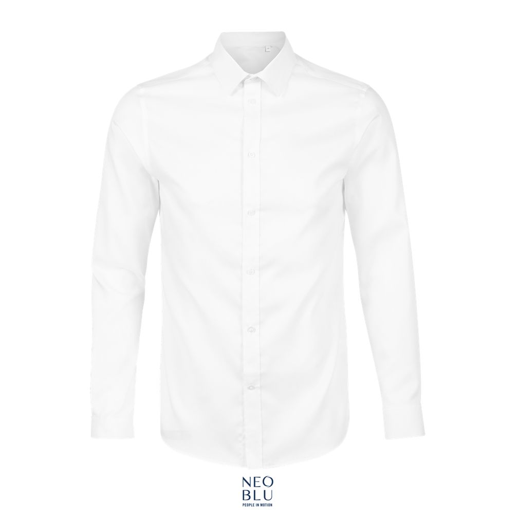 Camisa Hombre Sin Planchado NEOBLU BLAISE MEN Blanco Óptimo