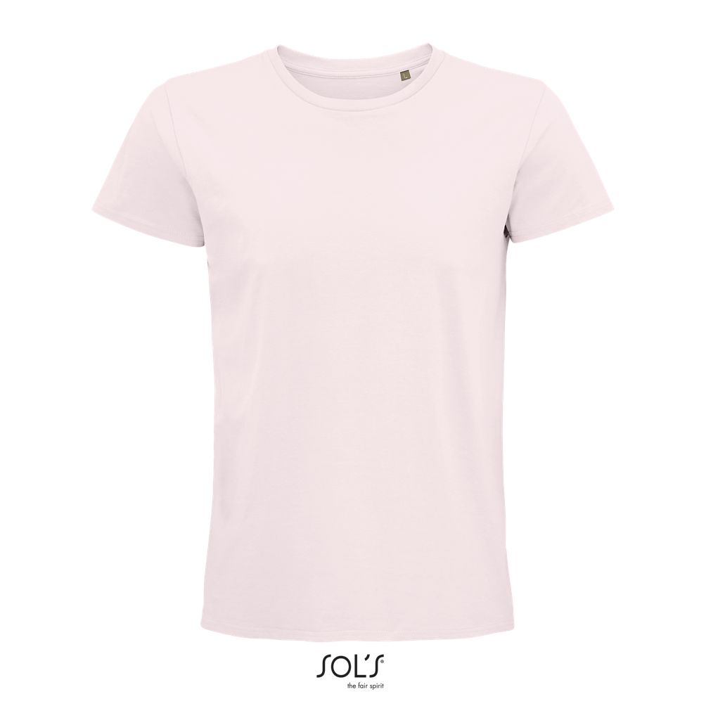 Camiseta Hombre Ajustada De Punto Liso Y Cuello Redondo SOL'S PIONEER MEN ROSA PÁLIDO