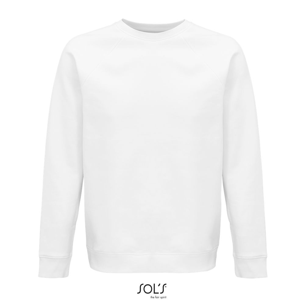Sudadera Unisex De Cuello Redondo SOL'S SPACE BLANCO