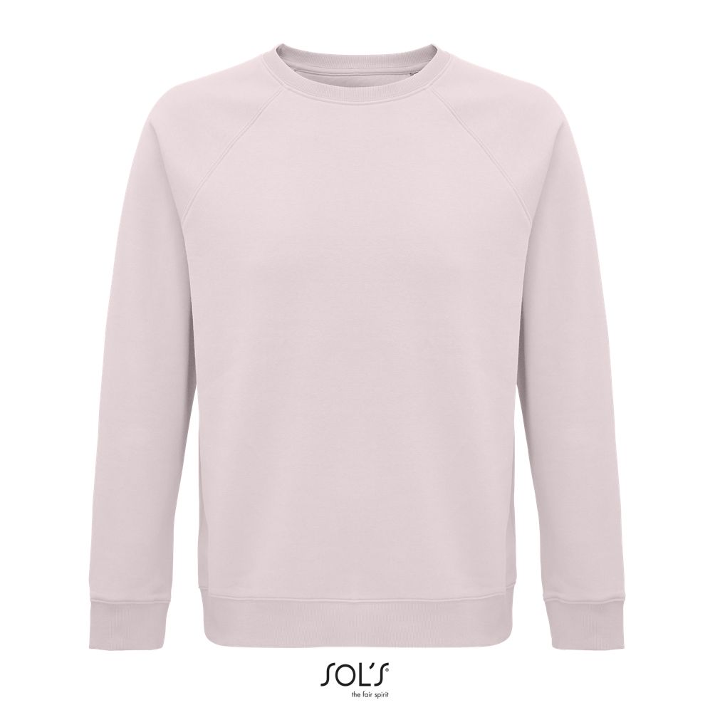 Sudadera Unisex De Cuello Redondo SOL'S SPACE ROSA PÁLIDO