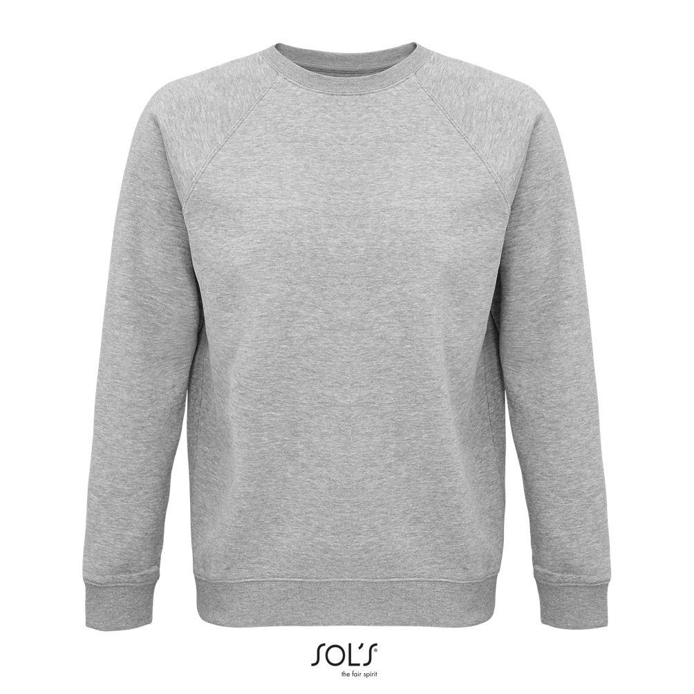 Sudadera Unisex De Cuello Redondo SOL'S SPACE GRIS MEZCLA