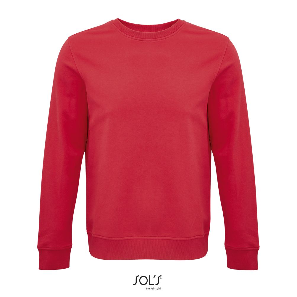 Sudadera Unisex De Cuello Redondo SOL'S COMET ROJO
