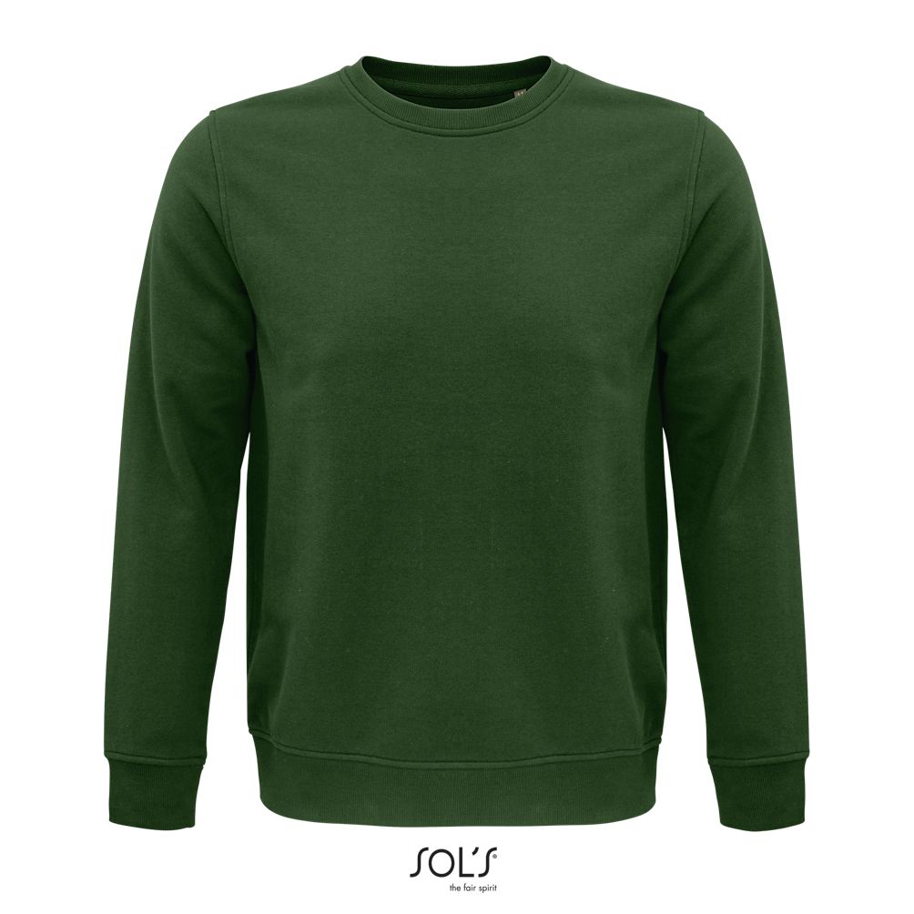 Sudadera Unisex De Cuello Redondo SOL'S COMET VERDE BOTELLA