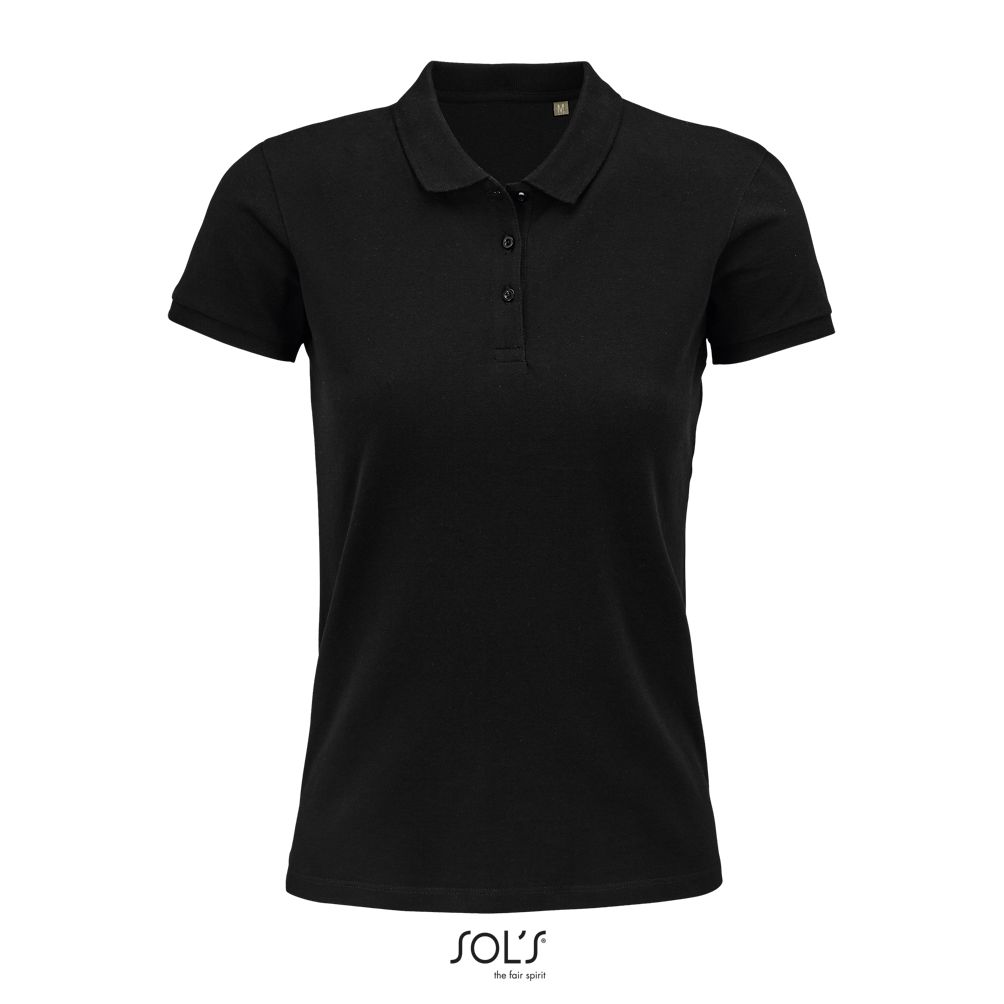 Polo Mujer SOL'S PLANET WOMEN NEGRO