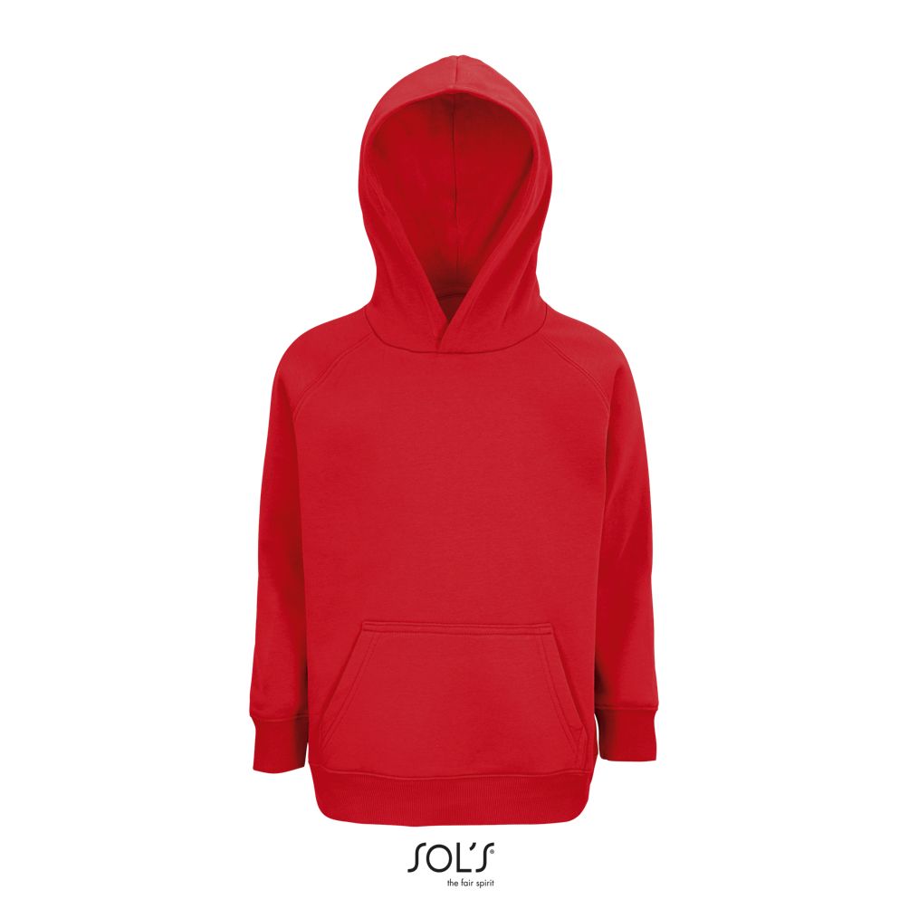 Sudadera Niño Con Capucha SOL'S STELLAR KIDS ROJO