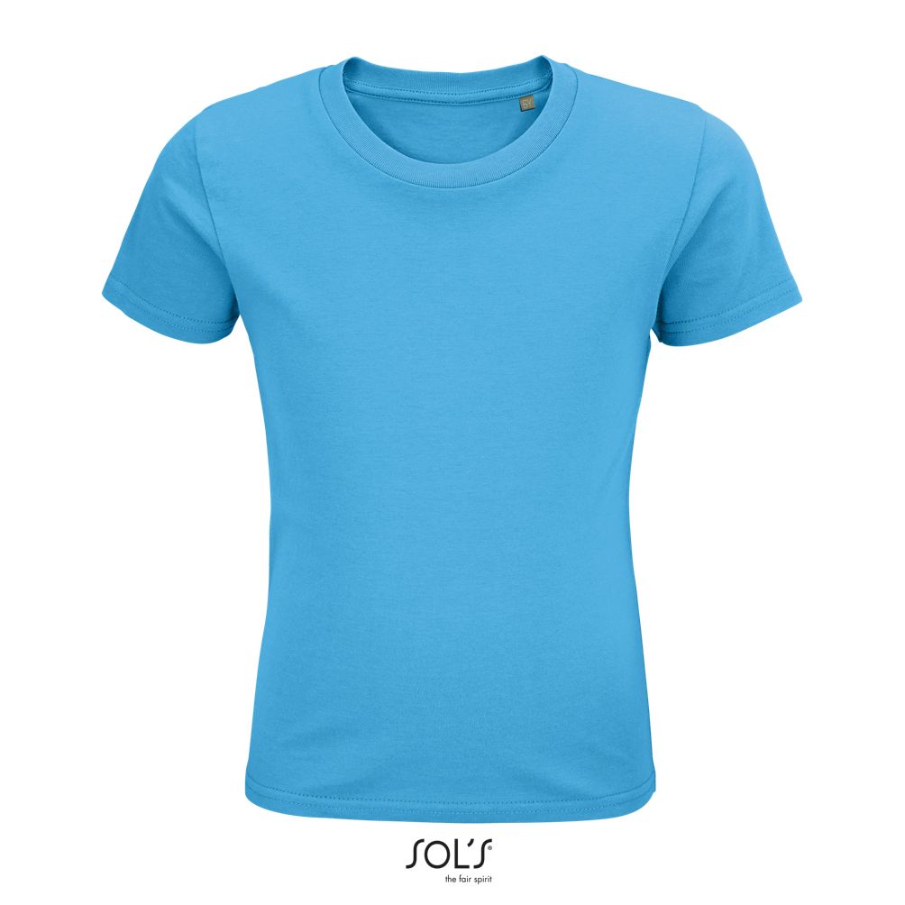 Camiseta Ajustada De Cuello Redondo Para Niños SOL'S PIONEER KIDS AQUA