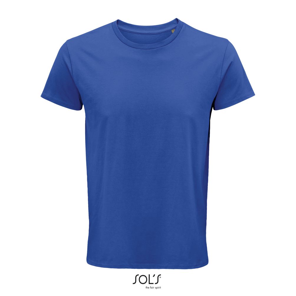 Camiseta Hombre Ajustada De Punto Liso Y Cuello Redondo SOL'S CRUSADER MEN AZUL ROYAL