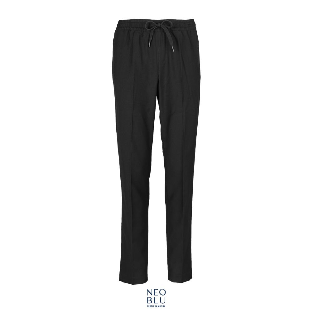 Pantalones De Traje Con Cintura Elástica Para Mujer NEOBLU GERMAIN WOMEN NEGRO PROFUNDO