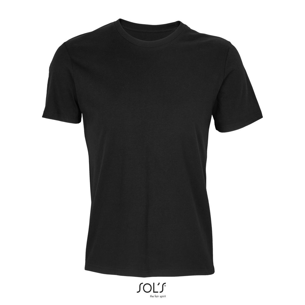 Camiseta Reciclada Unisex SOL'S ODYSSEY Negro reciclado