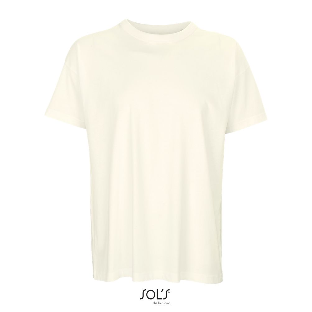 Camiseta De Hombre Oversize SOL'S BOXY MEN Blanco crema