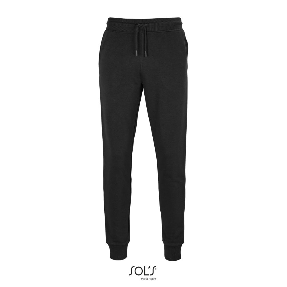 Pantalones De Chándal French Terry Para Hombre SOL'S JET MEN NEGRO